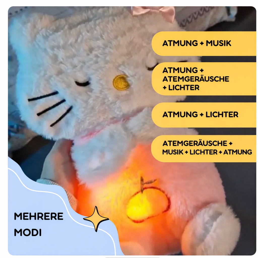 Atmendes Kitty Plüschtier